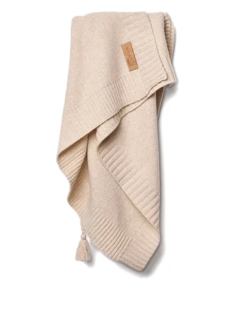 Wedoble frazada tejida de canalé