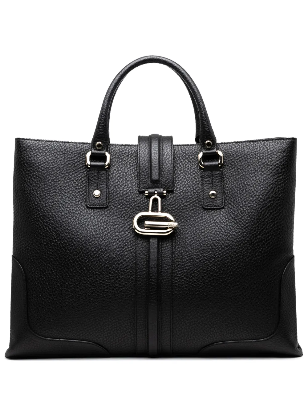 Gucci Pre-Owned 2000-2015 Large Leather Junco tote bag | Black | Image 1
