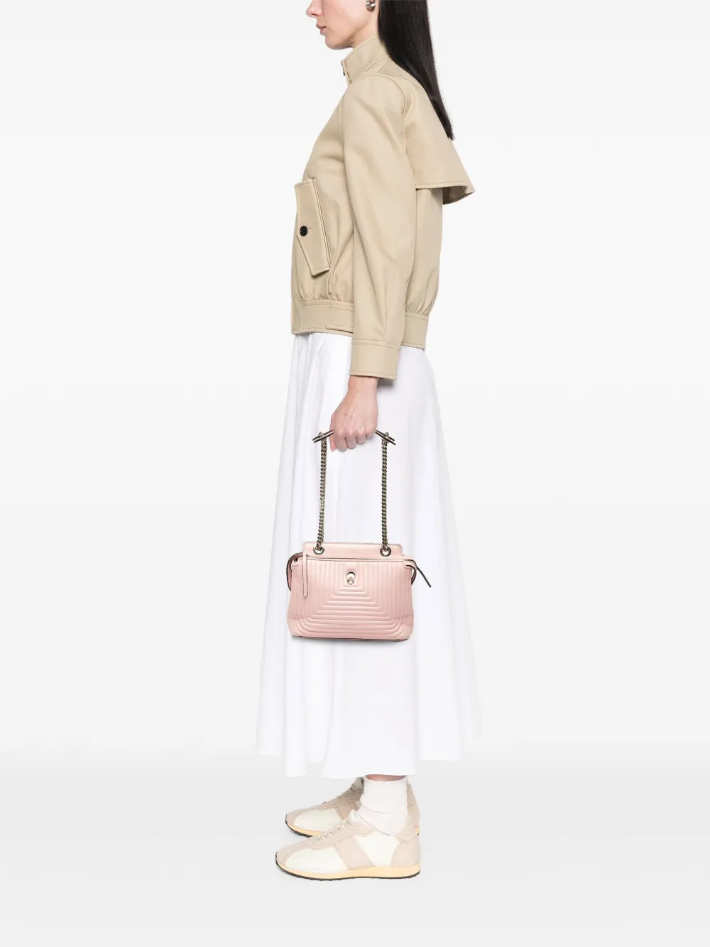 Fendi Pre-Owned 2010-2025 Small Lambskin DotCom Click shoulder bag | Pre-Owned | Image 2