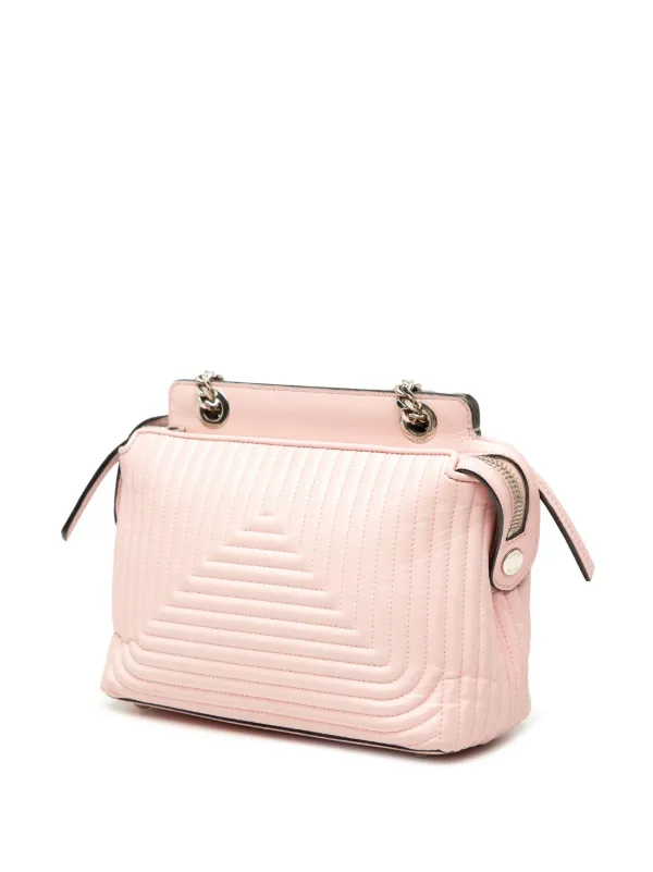 Fendi Pre-Owned 2010-2025 Small Lambskin DotCom Click Shoulder Bag