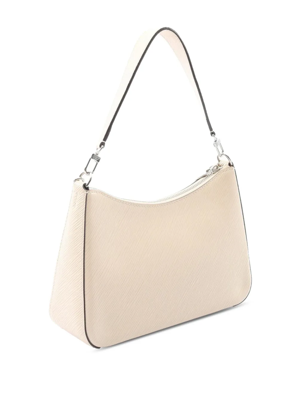 Pre-owned Louis Vuitton 2021-2025 Epi Marelle Satchel In White