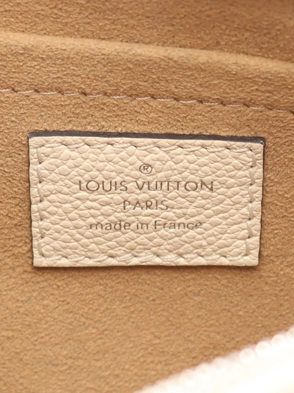 Pre-owned Louis Vuitton 2021-2025 Epi Marelle Satchel In White