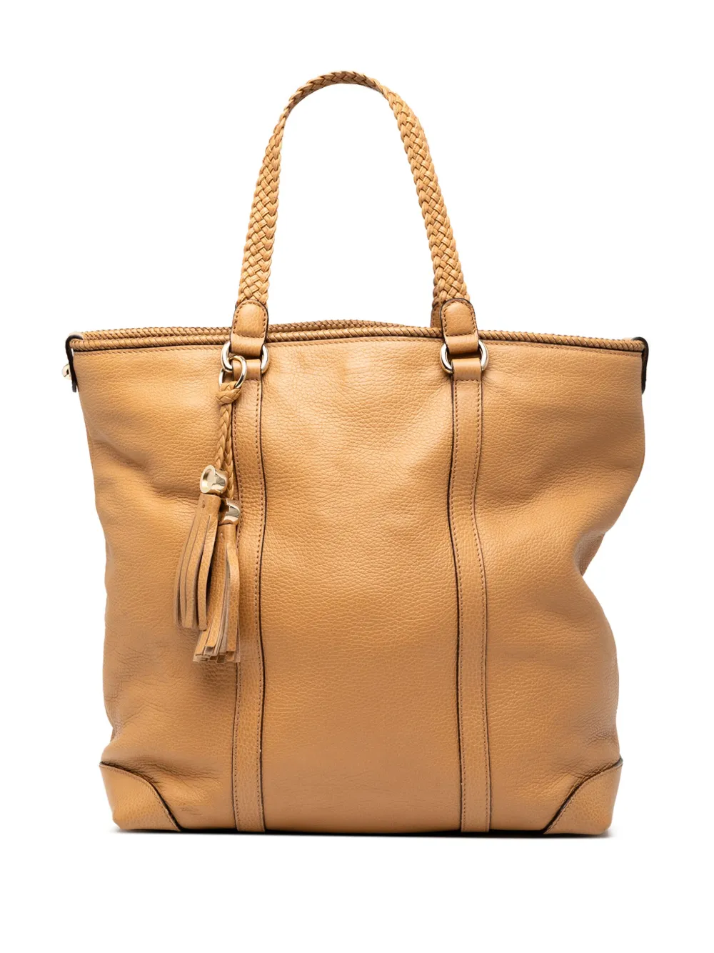 Gucci Pre-Owned 2000-2015 Large Leather Marrakech tote bag - Marrone