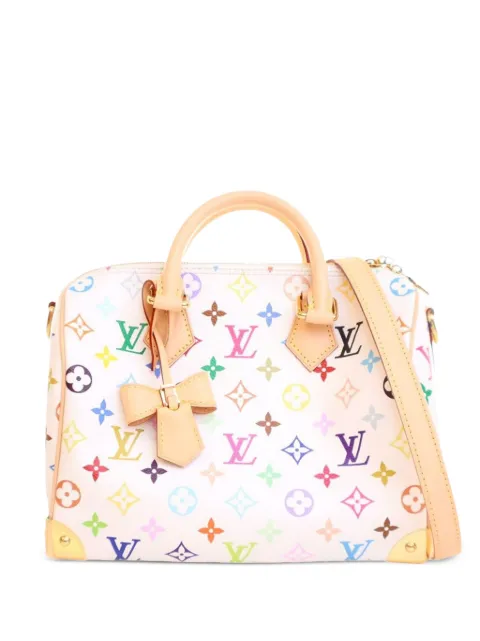 Louis Vuitton Pre-Owned 2021-2025 Takashi Murakami Monogram Multicolore Speedy Bandouliere 25 boston bag