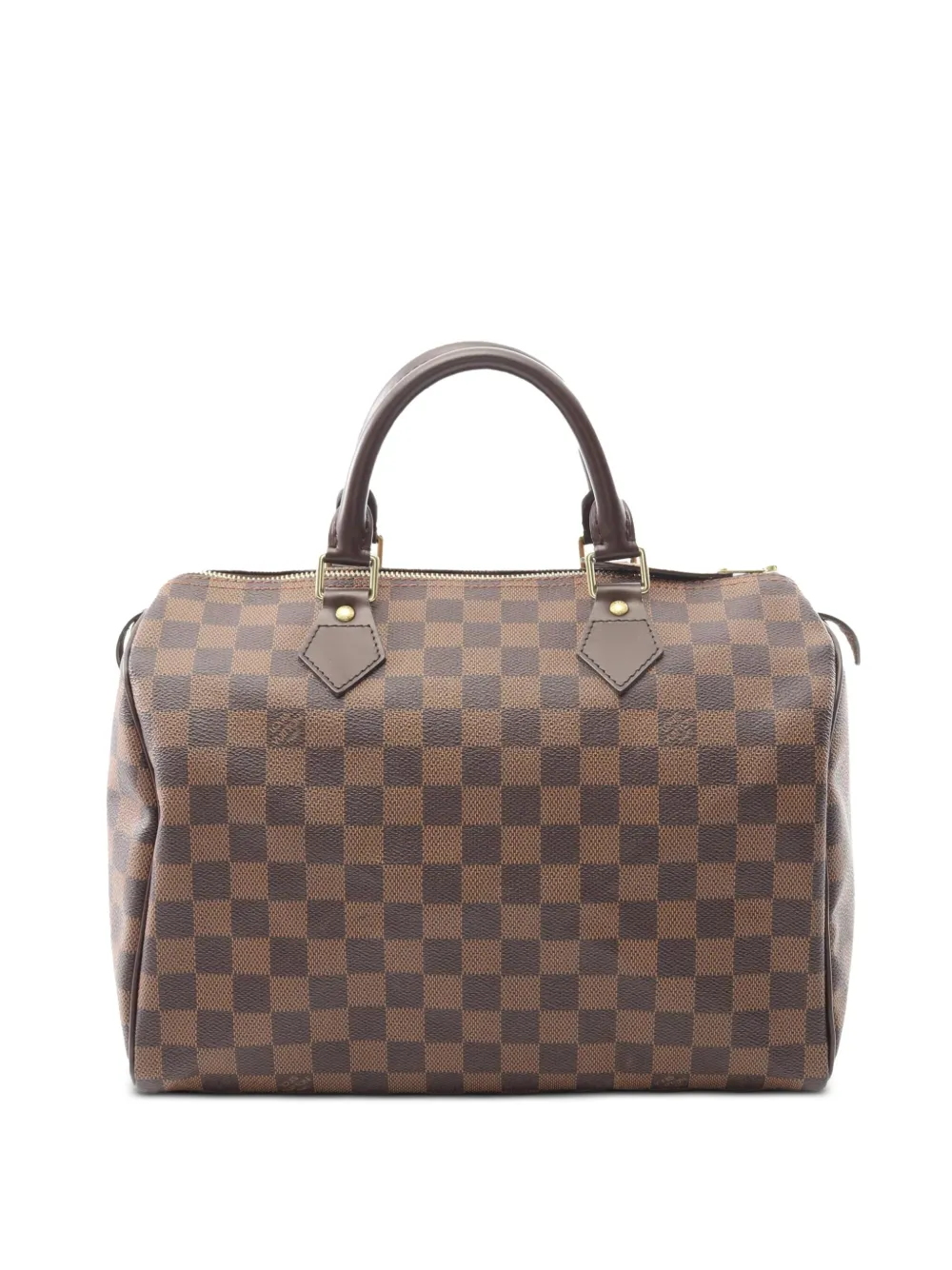 Louis Vuitton Pre-Owned 2006 ダミエ エベヌ スピーディ 30 ボストンバッグ - ブラウン Louis Vuitton Pre-Owned 2006 ダミエ エベヌ スピーディ 30 ボストンバッグ - ブラウン