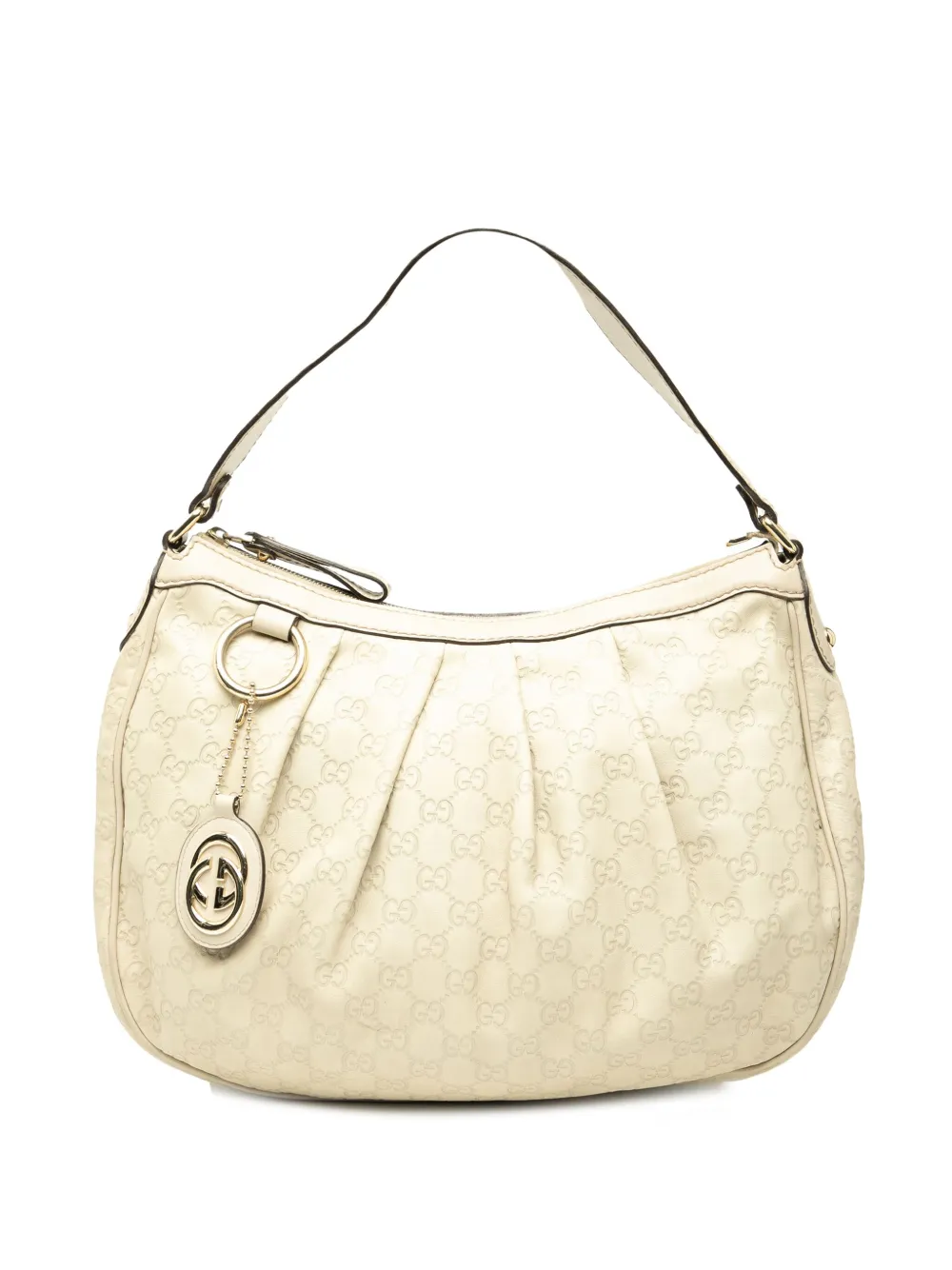 Pre-owned Gucci 2000-2015 Ssima Sukey Shoulder Bag In Brown