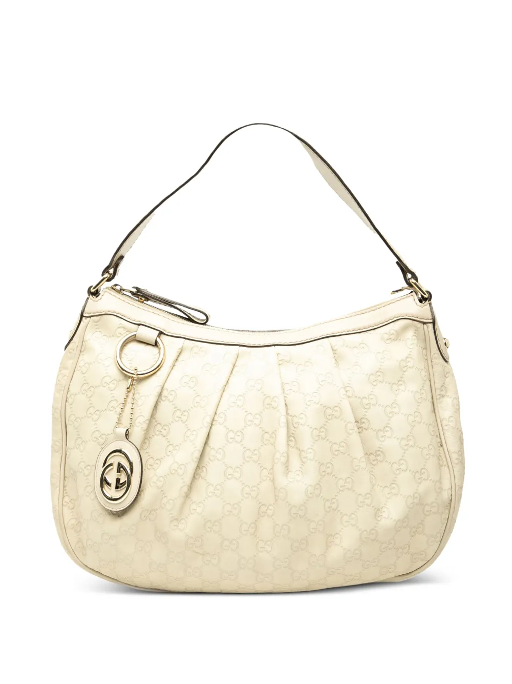 Gucci Pre-Owned 2000-2015 Guccissima Sukey shoulder bag - Marrone