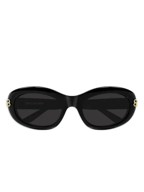 Balenciaga Eyewear logo oval-frame sunglasses