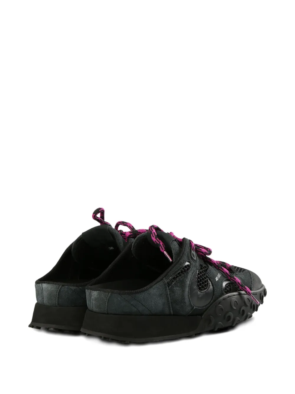 Marine Serre Laces Detail Mules In Black
