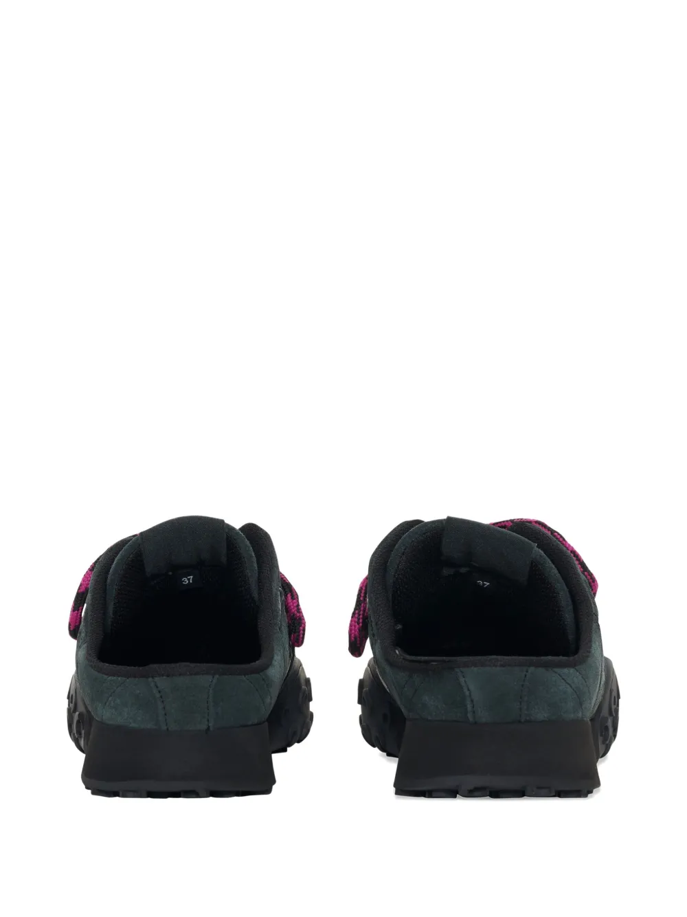 Marine Serre Muiltjes met veterdetail Zwart