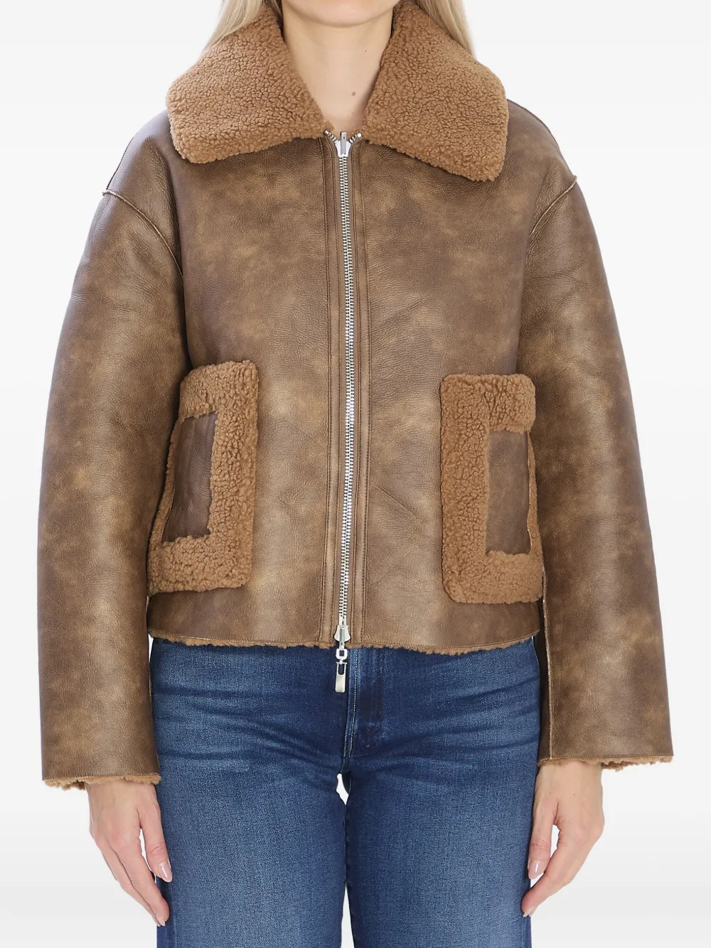 Jakke reversible zip-fastening jacket | Faux Fur & Shearling Jackets | Image 2