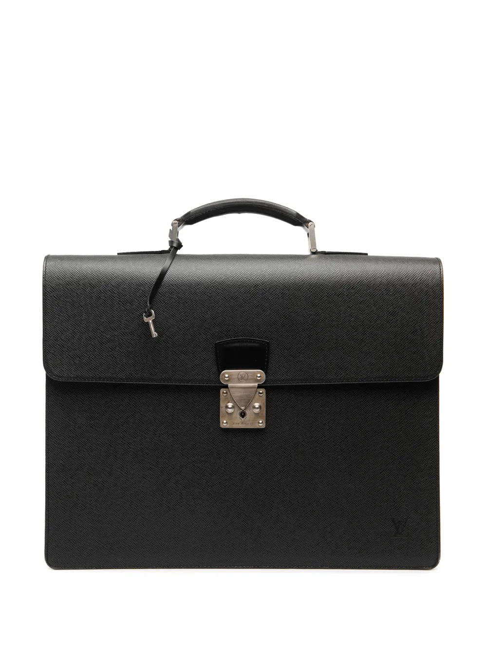 Louis Vuitton Pre-Owned 2002 タイガ モスコヴァ ビジネスバッグ - ブラック Louis Vuitton Pre-Owned 2002 タイガ モスコヴァ ビジネスバッグ - ブラック