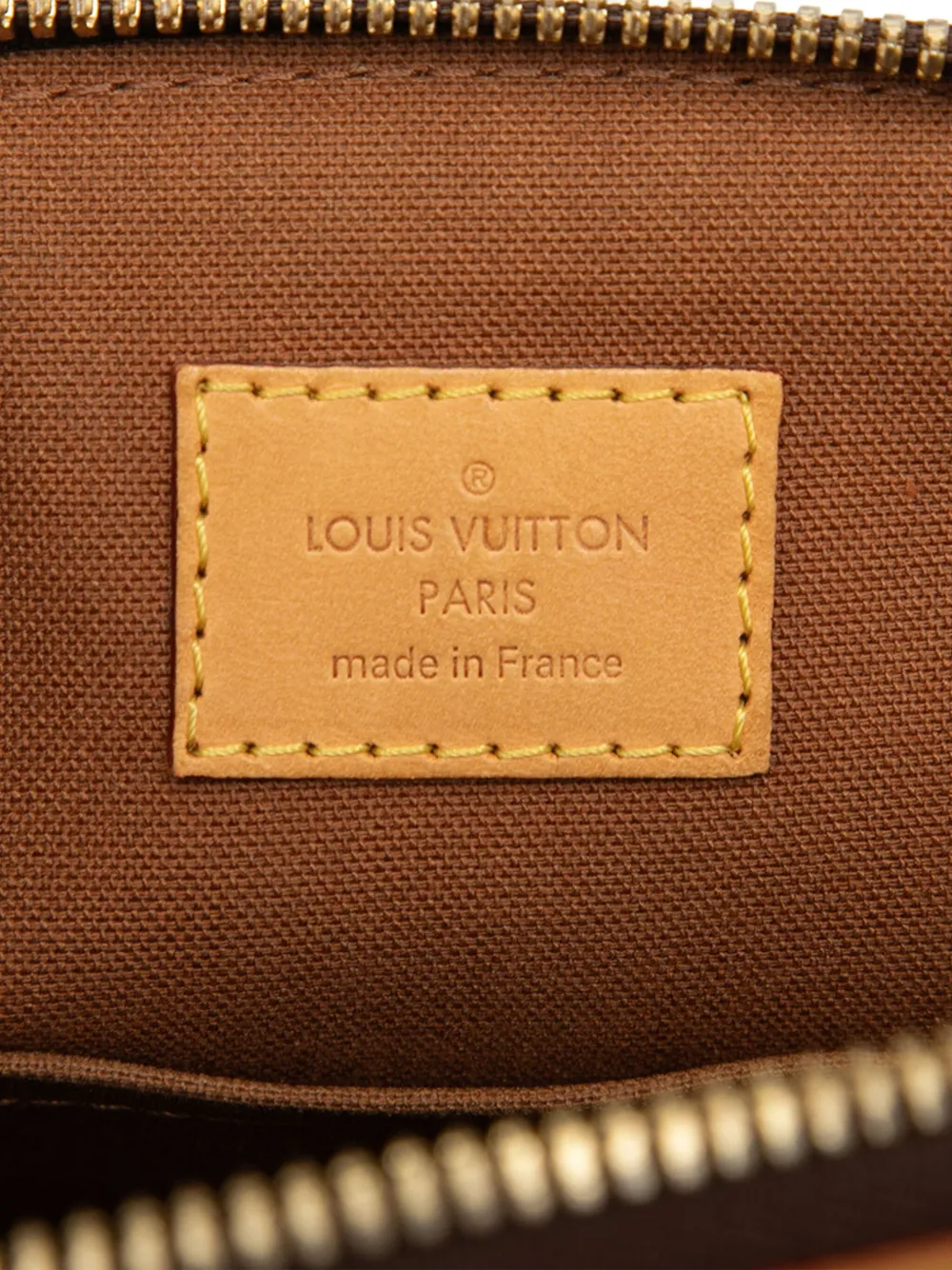 Pre-owned Louis Vuitton 2008 Monogram Tivoli Pm Handbag In Brown