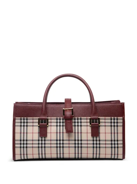 Burberry Pre-Owned 2000-2017 House Check Canvas handbag