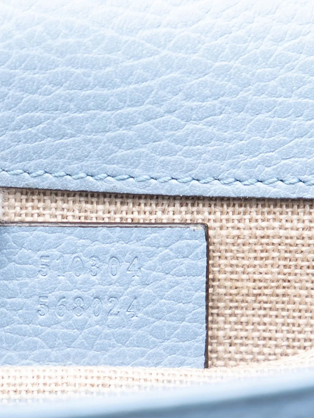 Gucci Pre-Owned 2000-2015 スモール ダラー カーフスキン インター