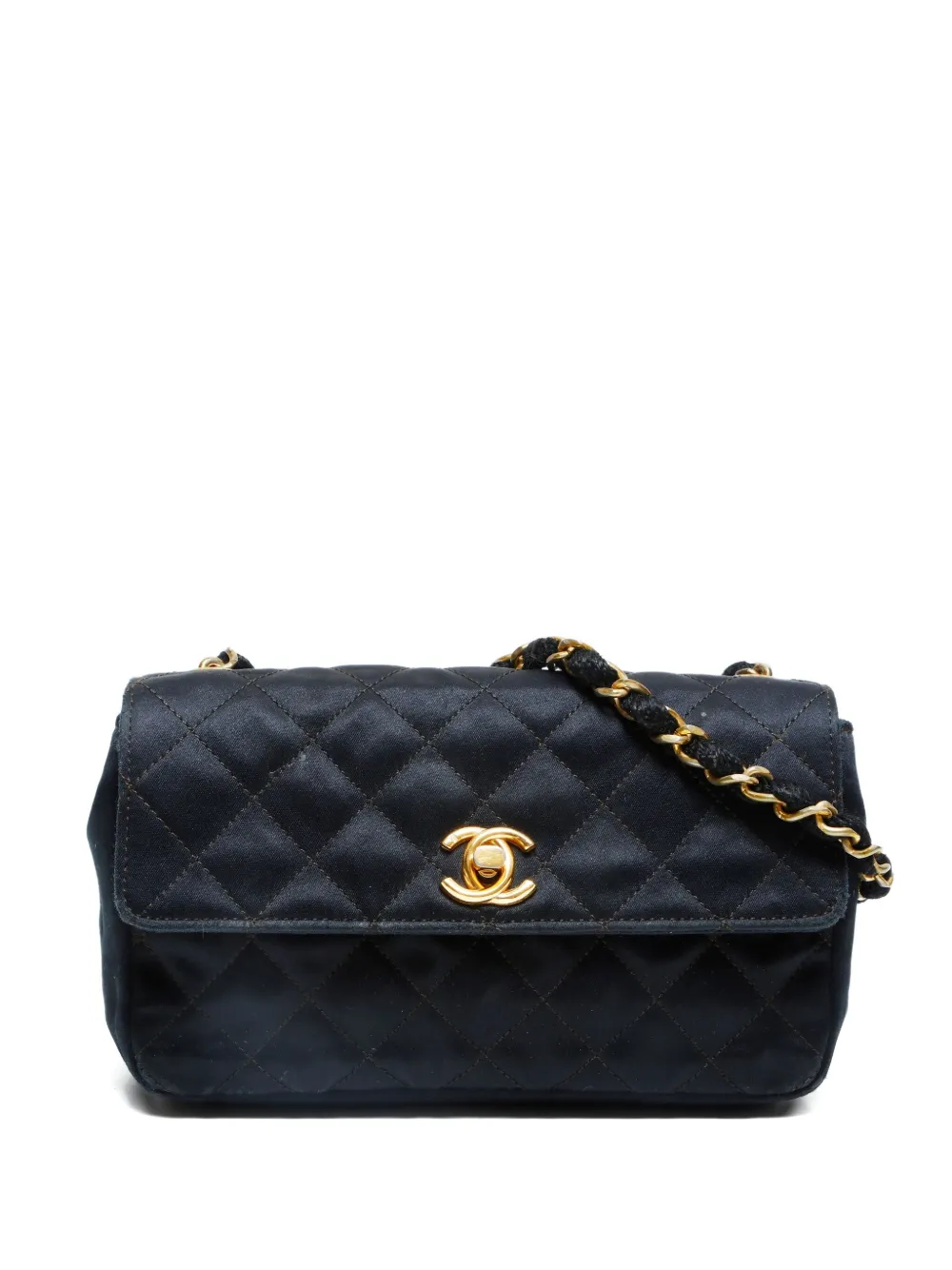 CHANEL Pre-Owned 1989-1991 ショルダーバッグ - ブラック CHANEL Pre-Owned 1989-1991 ショルダーバッグ - ブラック