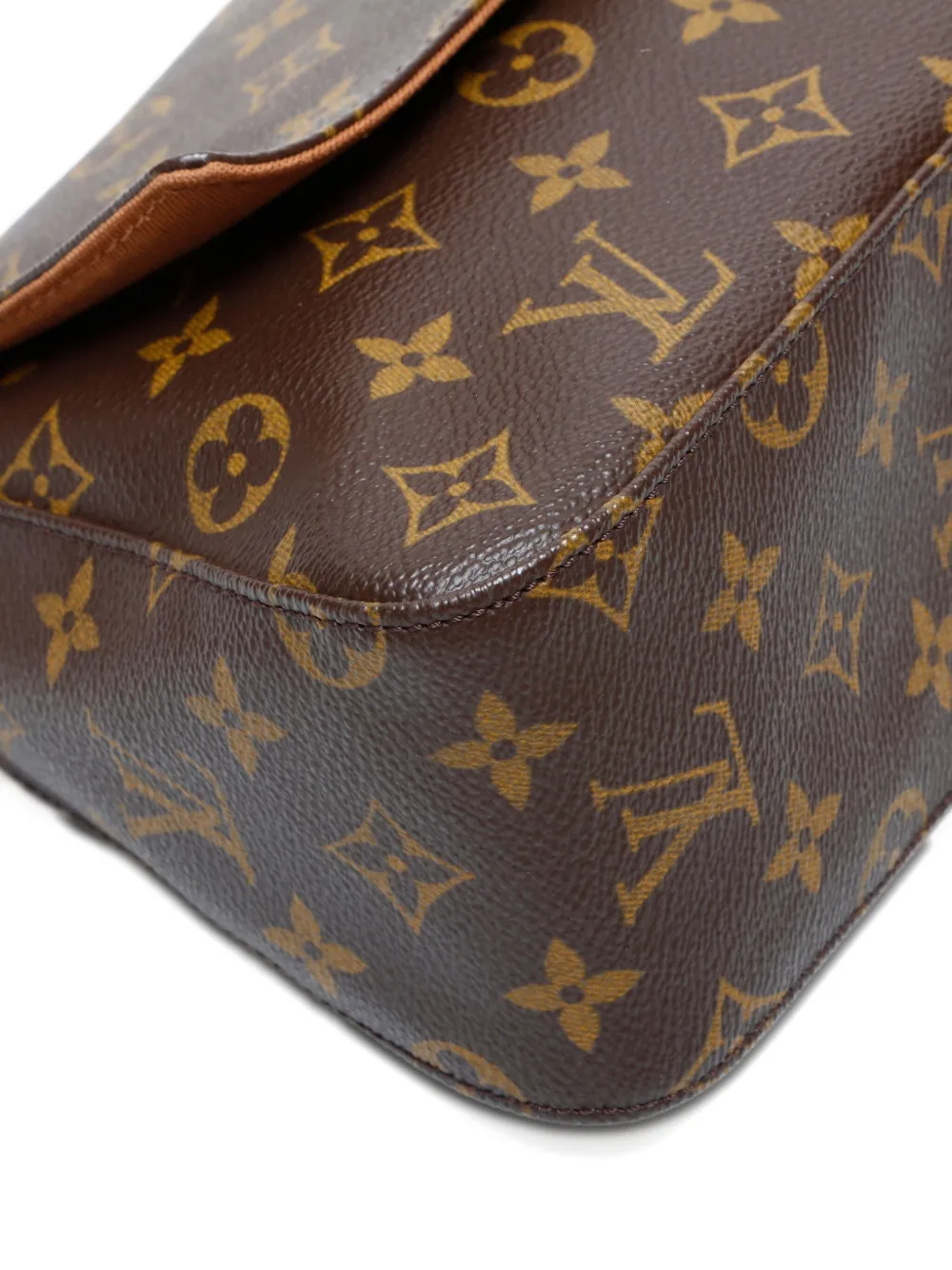 Pre-owned Louis Vuitton 2003 Monogram Mini Shoulder Bag In Brown