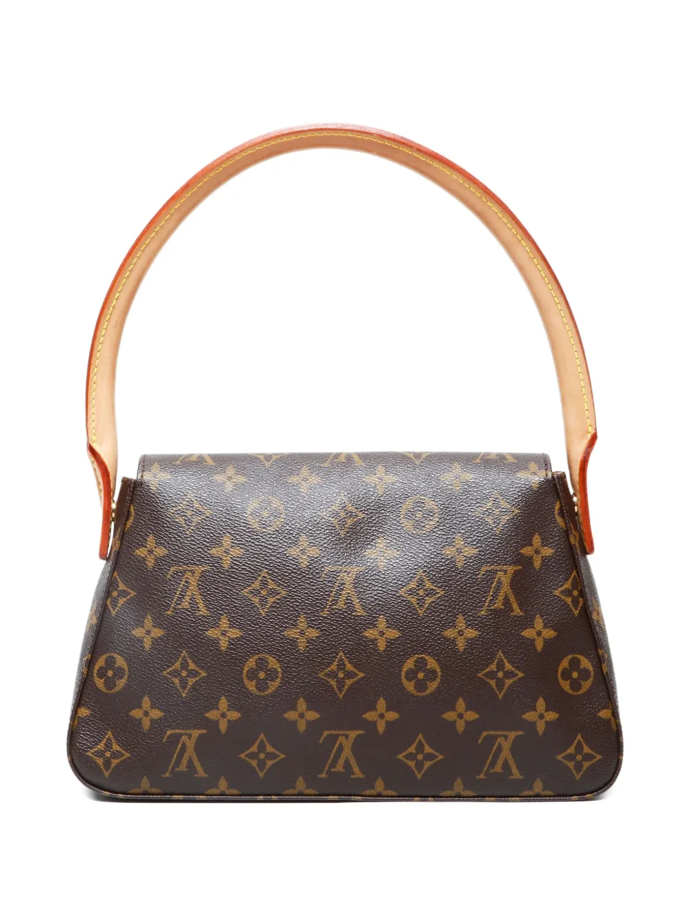 Pre-owned Louis Vuitton 2003 Monogram Mini Shoulder Bag In Brown