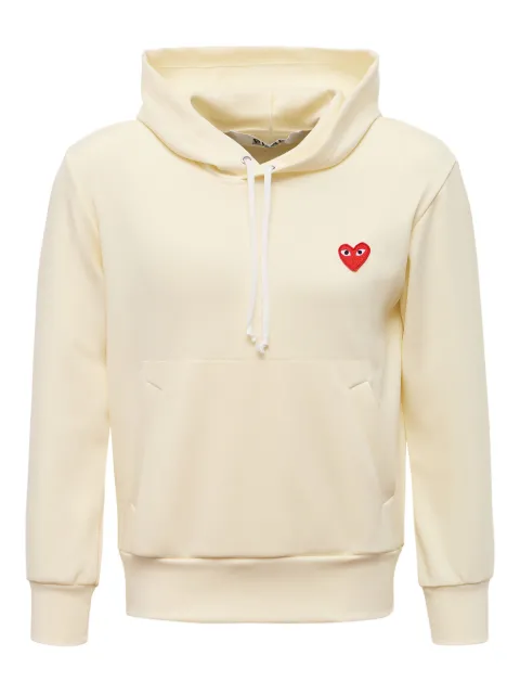 Comme Des Garçons Play heart-appliqué hoodie