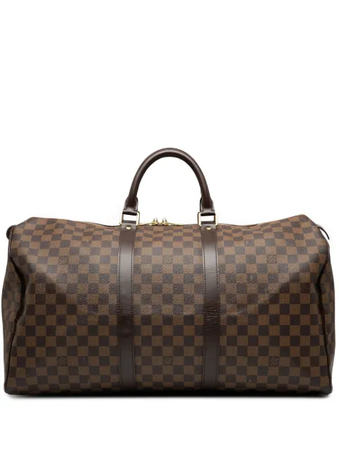 Louis Vuitton Pre-Owned 2006 Damier Ebene Keepall 50 travel bag