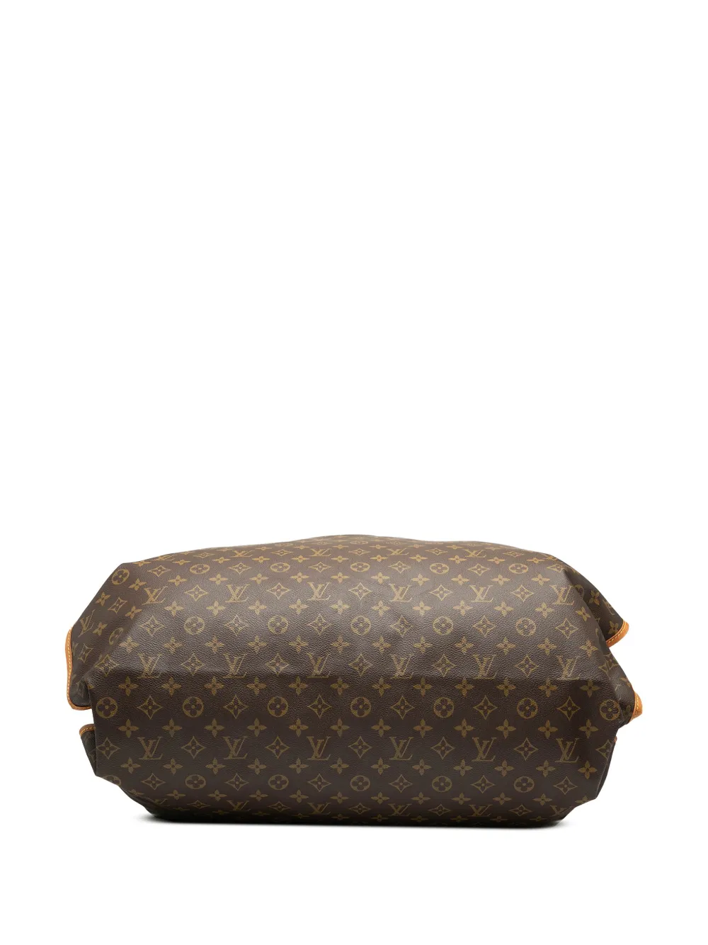 Pre-owned Louis Vuitton 1995 Monogram Housse Porte Habits Garment Cover Travel Bag In Brown
