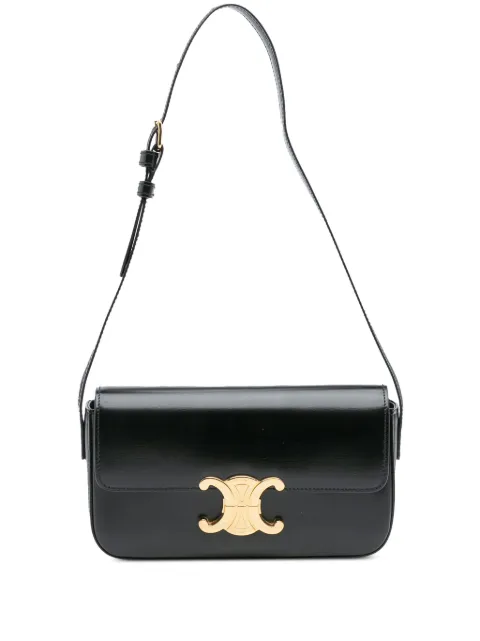 Celine Pre-Owned 2018-2025 Shiny Calfskin Claude shoulder bag