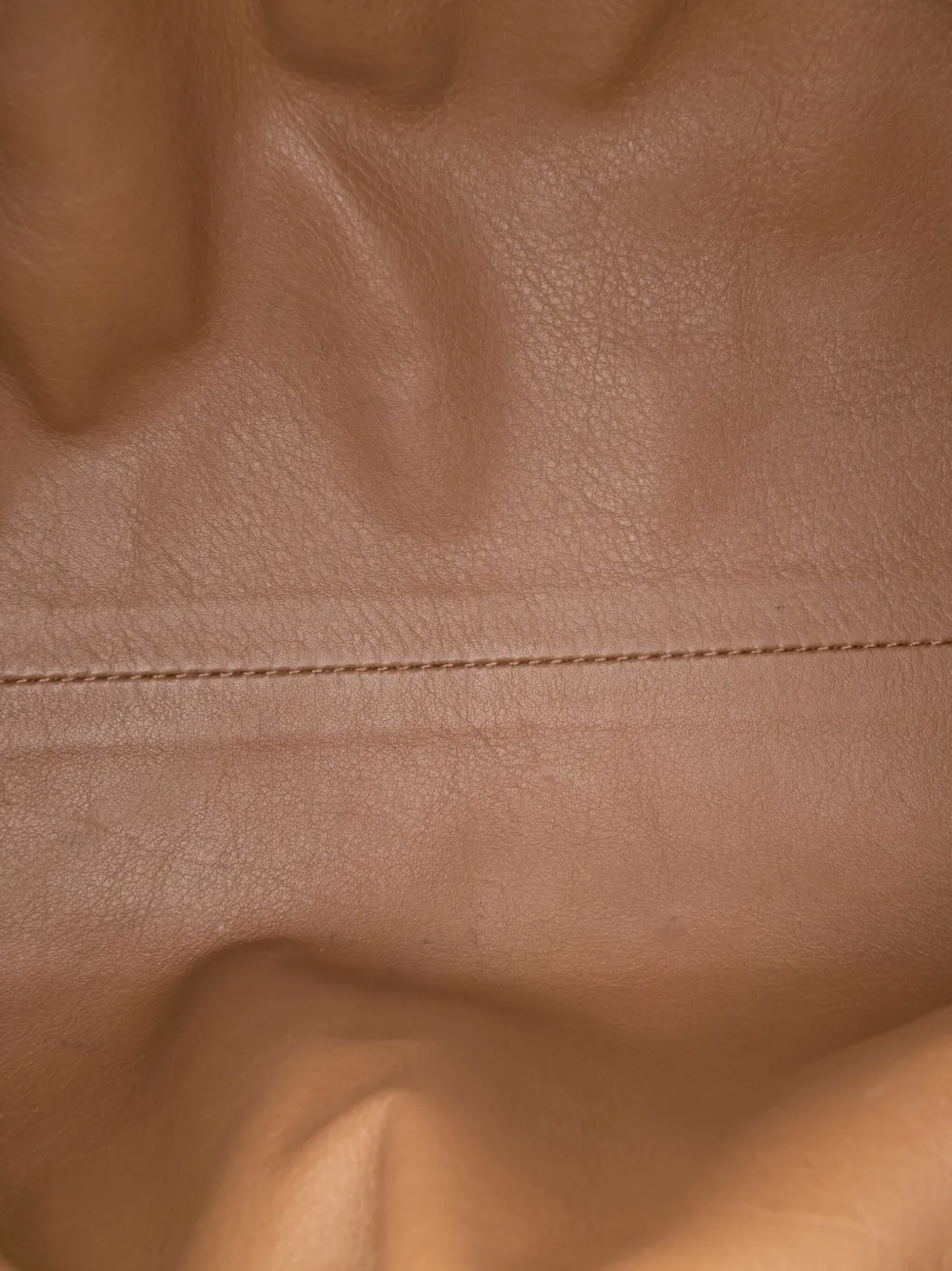 Pre-owned Bottega Veneta 2012-2025 Lambskin The Mini Pouch Crossbody Bag In Brown