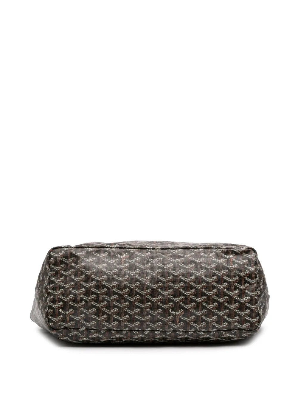 Pre-owned Goyard 2017 Ine Saint Louis Pm Tote Bag In Black