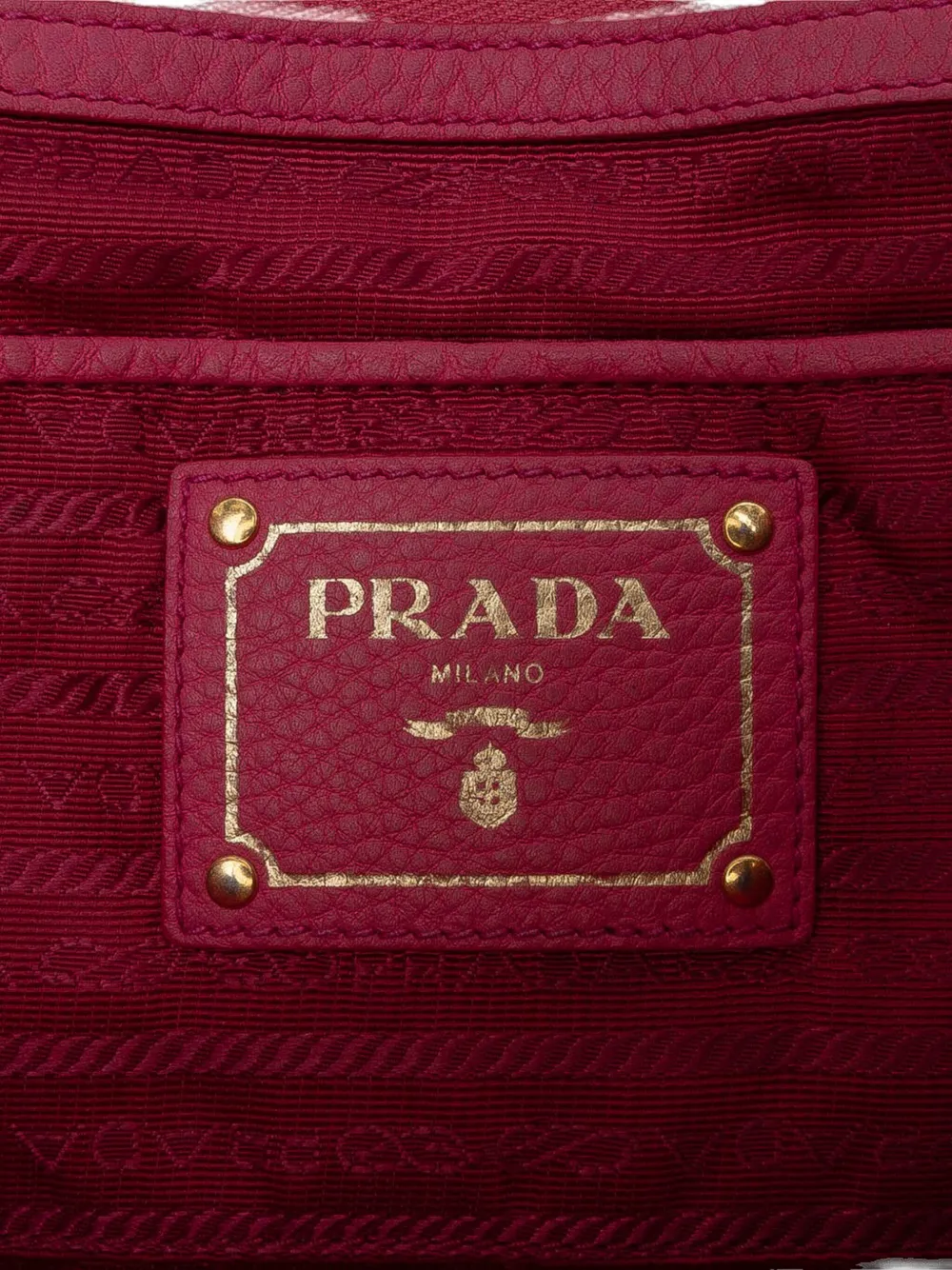 Pre-owned Prada 2010-2025 Vitello Daino Open Convertible Tote Satchel In Pink