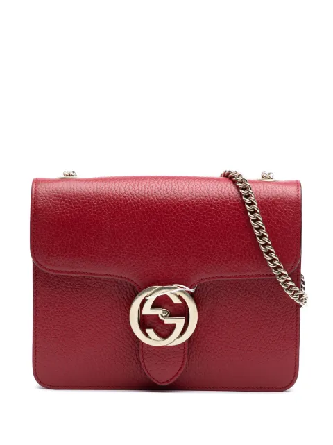 Gucci Pre-Owned 2016-2025 Small Dollar Calfskin Interlocking G crossbody bag