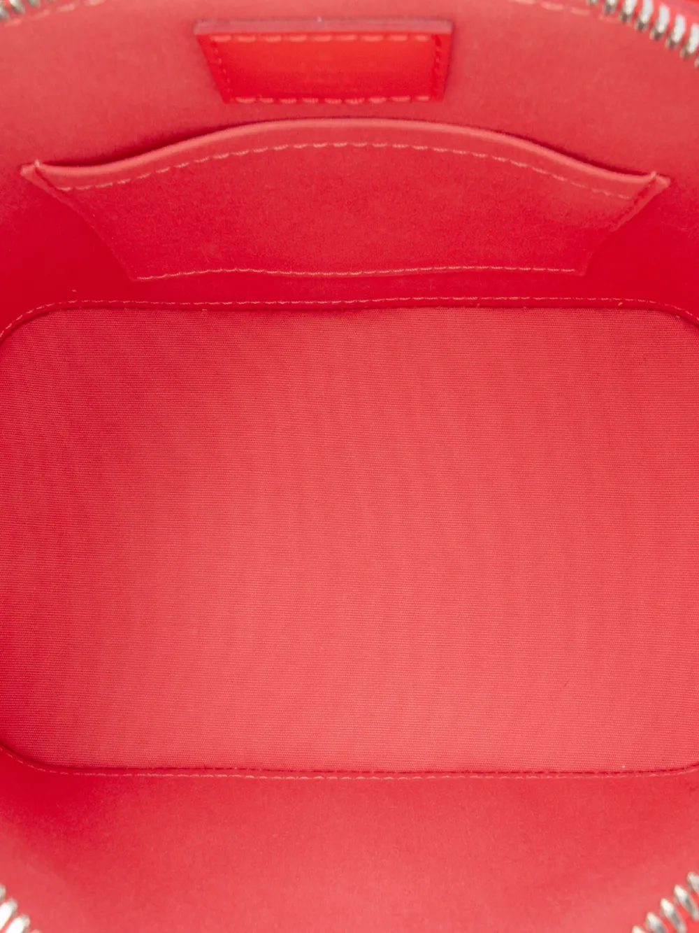 Pre-owned Louis Vuitton 2015 Monogram Vernis Rayures Alma Bb Satchel In Pink