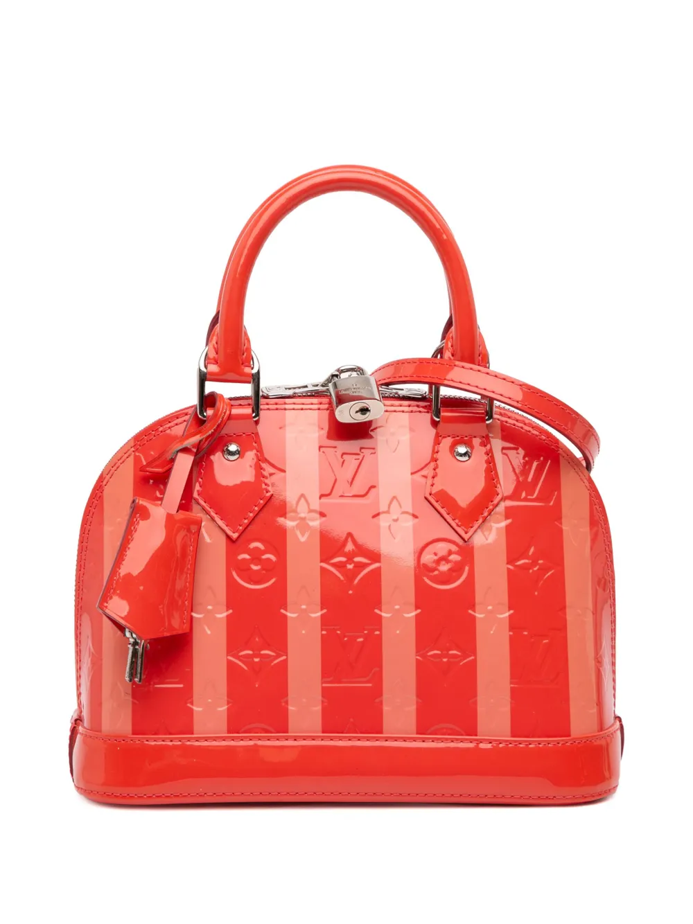Louis Vuitton Pre-Owned 2015 モノグラム ヴェルニ レイユール アルマ BB サッチェルバッグ - ピンク Louis Vuitton Pre-Owned 2015 モノグラム ヴェルニ レイユール アルマ BB サッチェルバッグ - ピンク
