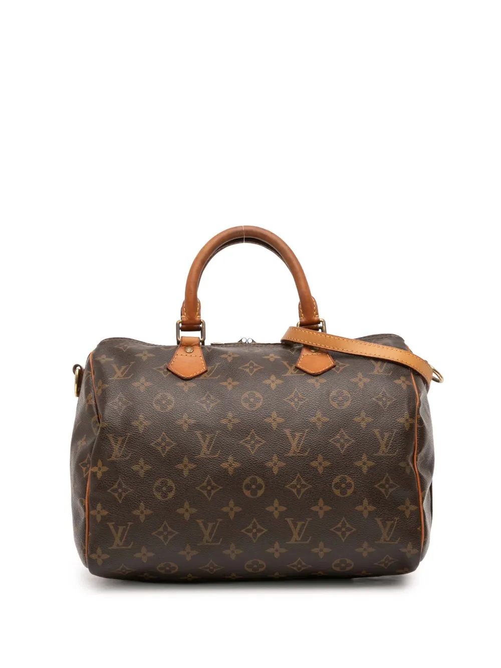 Louis Vuitton Pre-Owned 2012 モノグラム スピーディ バンドリエール 30 サッチェルバッグ - ブラウン Louis Vuitton Pre-Owned 2012 モノグラム スピーディ バンドリエール 30 サッチェルバッグ - ブラウン