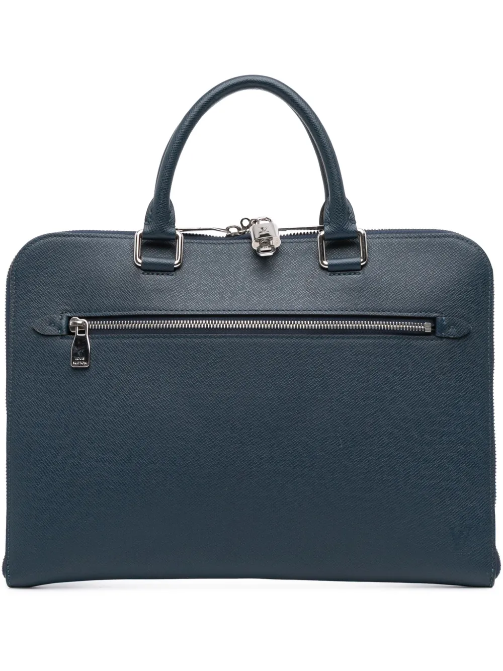 Louis Vuitton Pre-Owned 2016 タイガ ポルトドキュマン スリム ビジネスバッグ - ブルー Louis Vuitton Pre-Owned 2016 タイガ ポルトドキュマン スリム ビジネスバッグ - ブルー