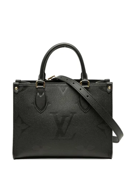 Louis Vuitton Pre-Owned 2021-2025 Monogram Empreinte Onthego PM satchel