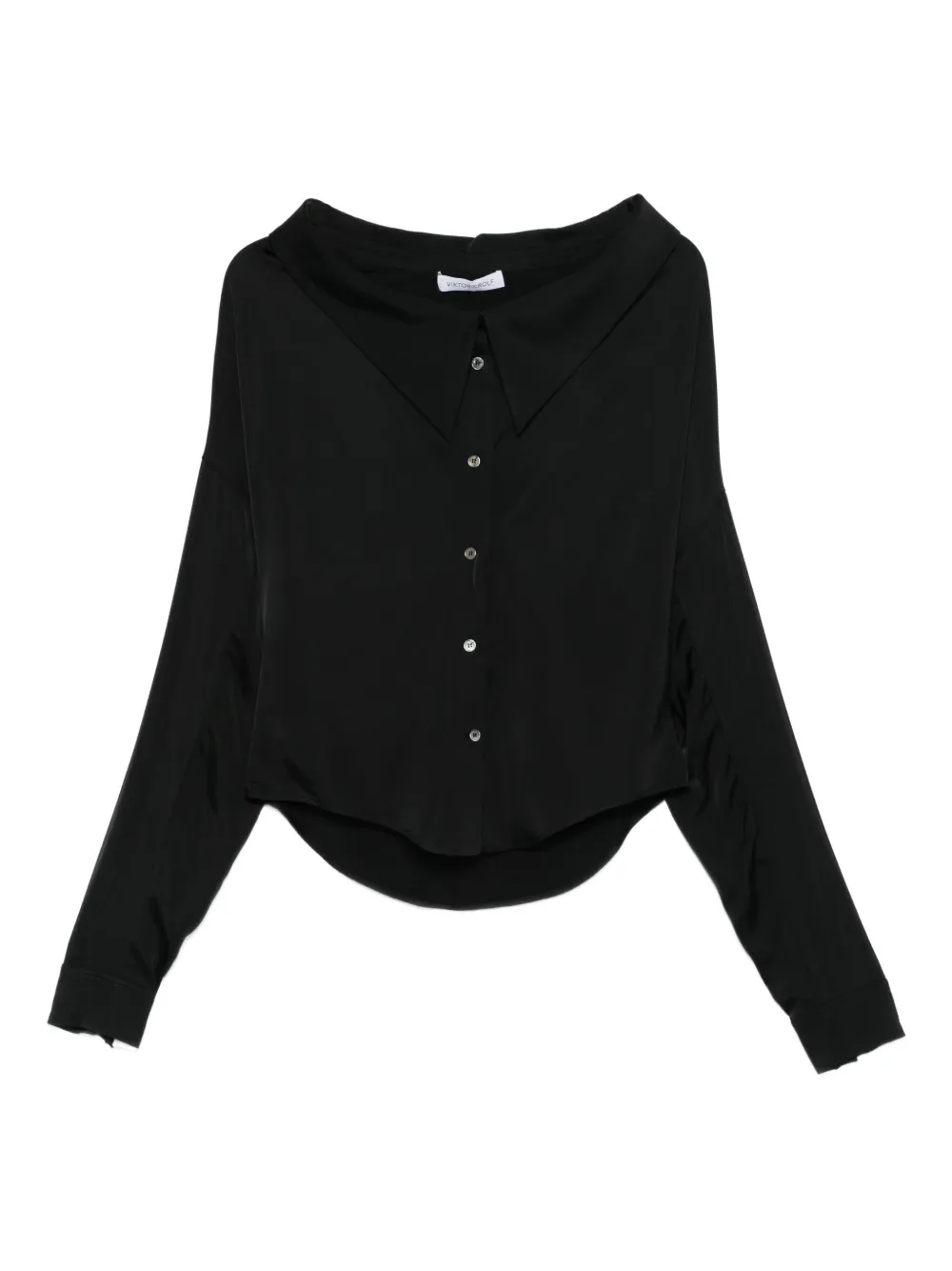 Viktor & Rolf Camicia in raso - Nero