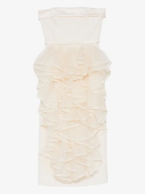 Viktor & Rolf robe mi-longue volantée