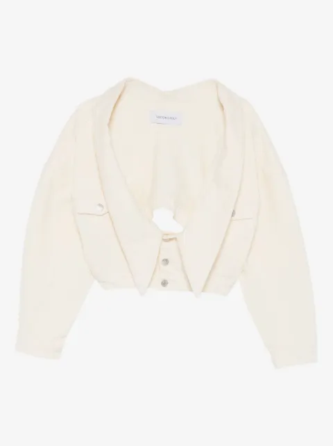Viktor & Rolf button denim jacket