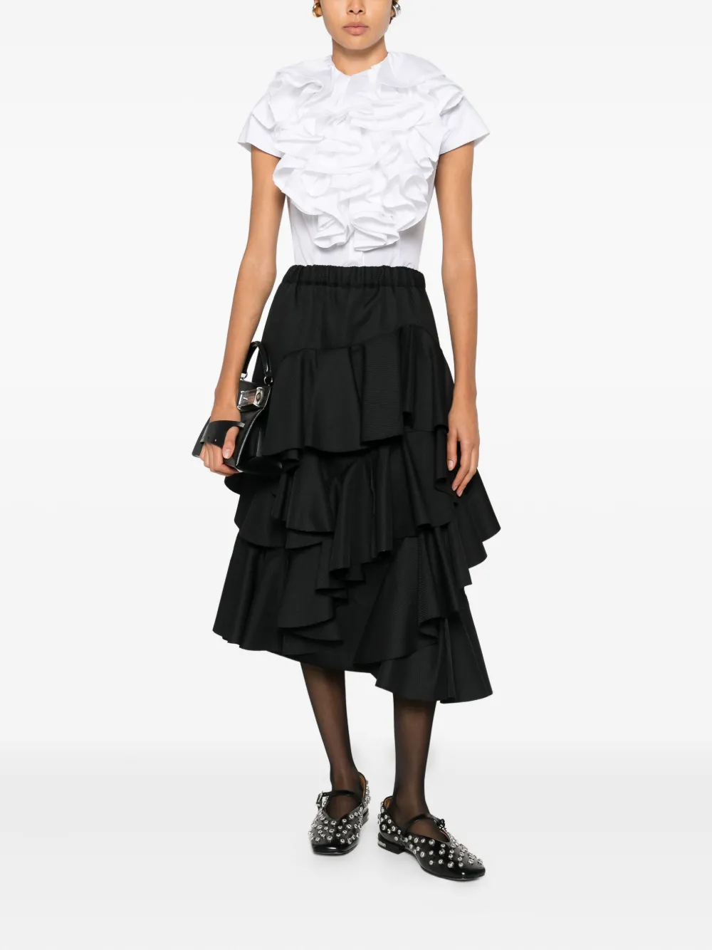 Viktor & Rolf Jabot blouse Wit