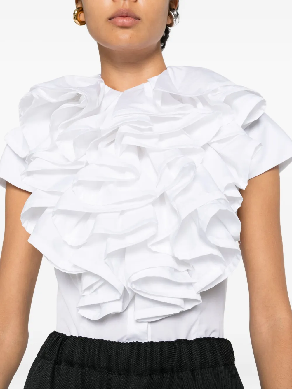 Viktor & Rolf Jabot blouse Wit