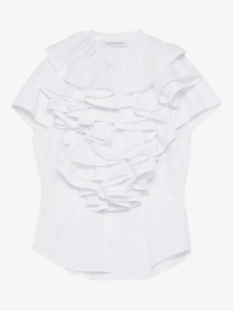Viktor & Rolf jabot shirt