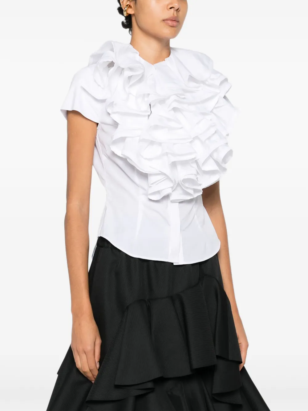 Viktor & Rolf Jabot blouse Wit