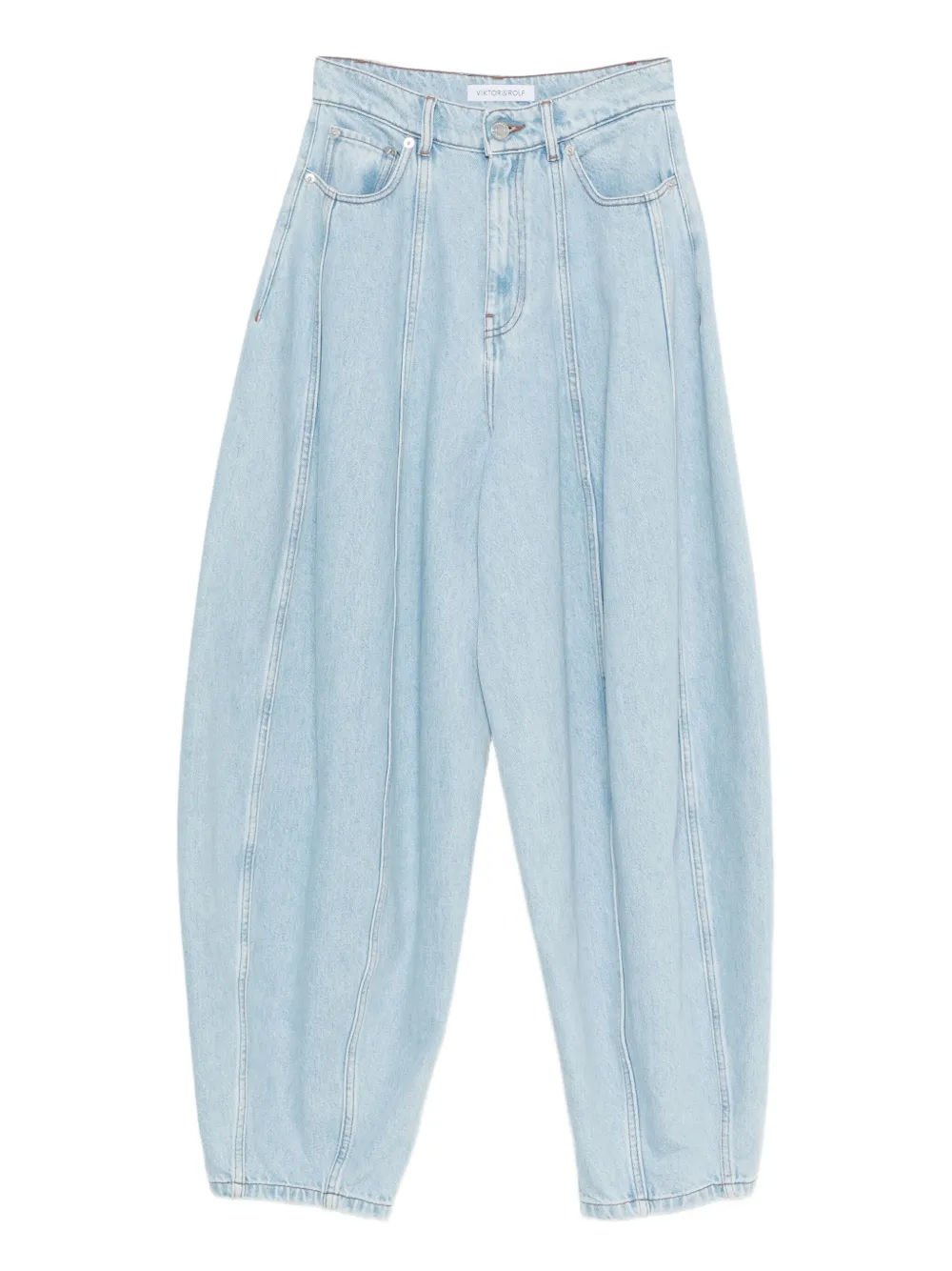 Viktor & Rolf Jeans con effetto palloncino - Blu