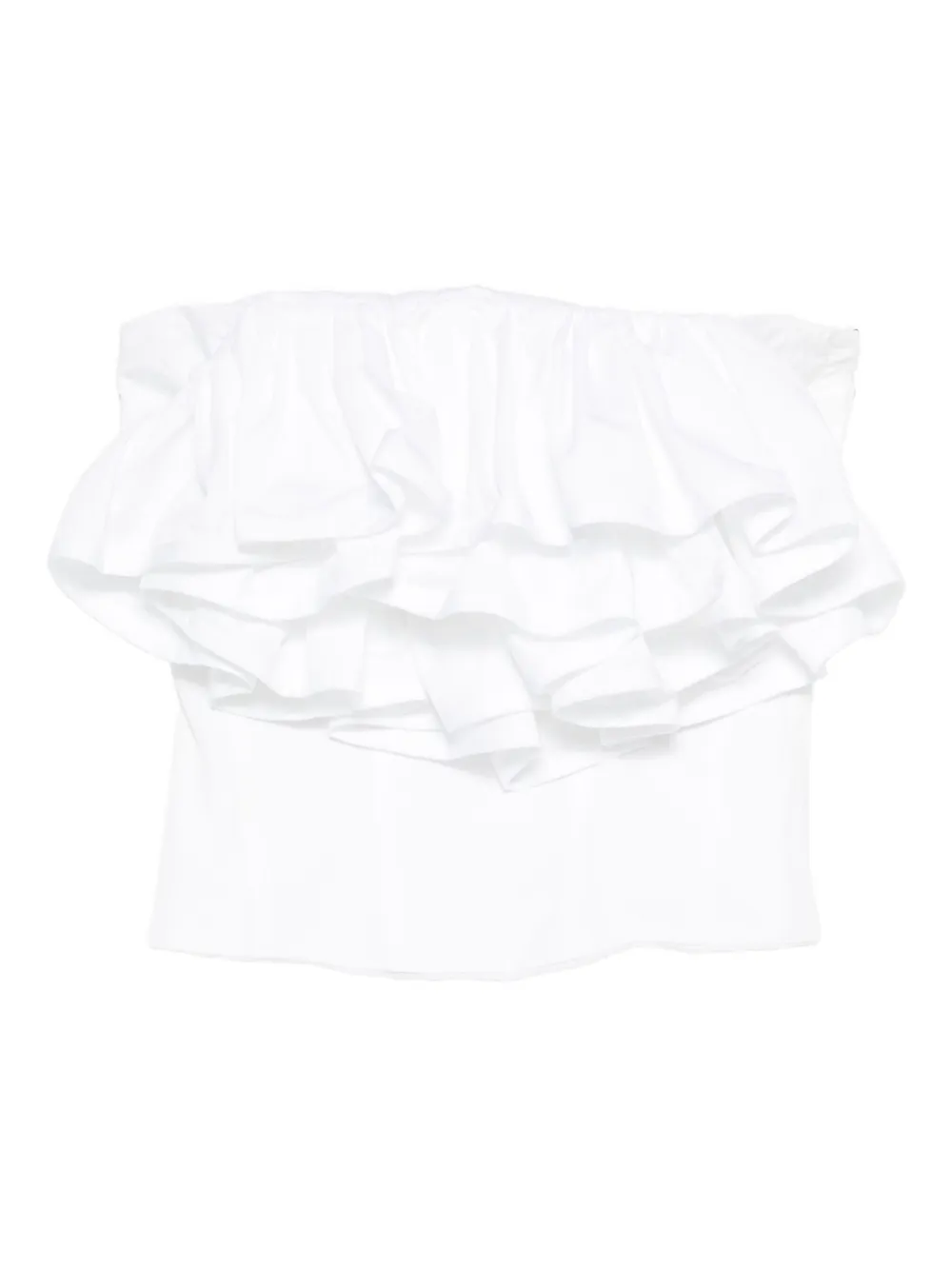 Viktor & Rolf Top con ruches - Bianco