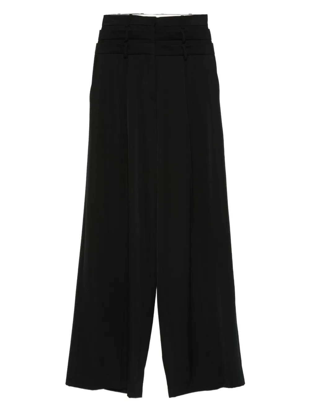 Viktor & Rolf Plissierte Hose - Schwarz