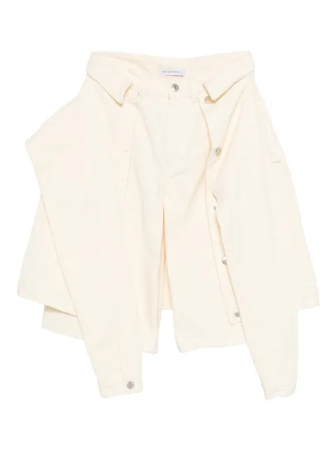 Viktor & Rolf drape-detail shorts