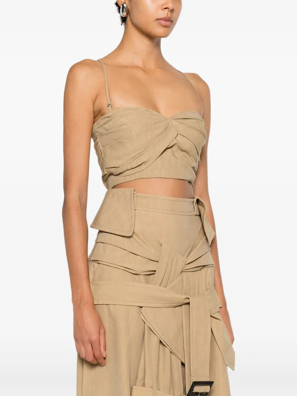 Viktor & Rolf Cropped top Beige