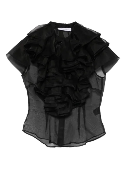 Viktor & Rolf jabot-detail ruffled blouse