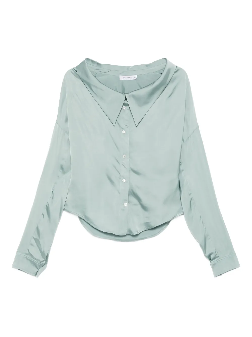 Viktor & Rolf Camicia in raso - Blu