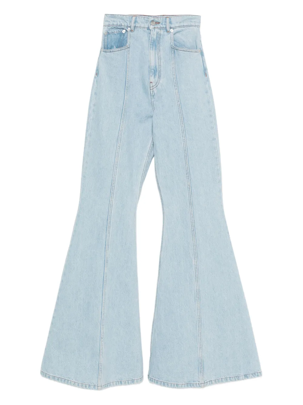 Viktor & Rolf Jeans con passanti per cintura - Blu